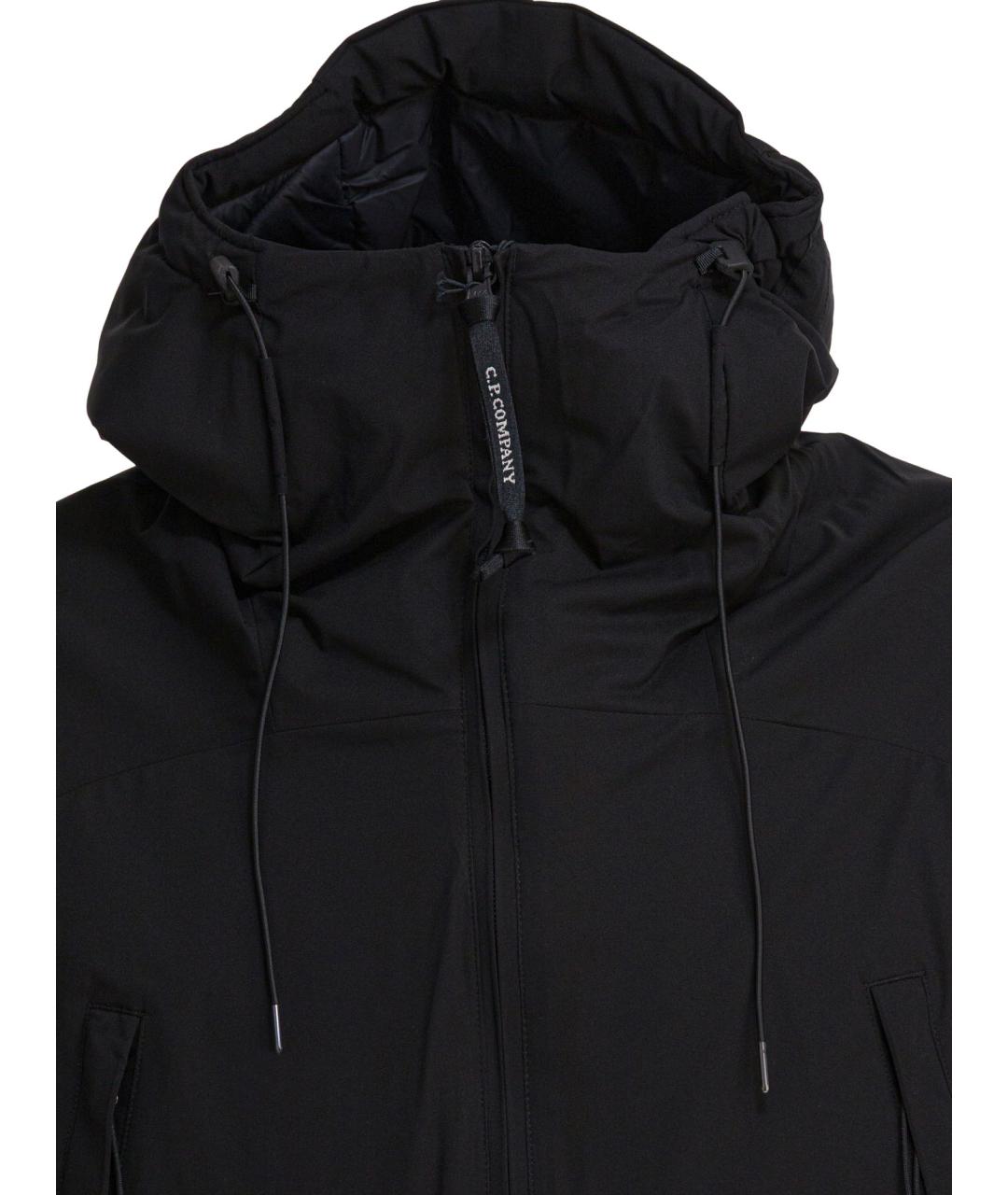 CP COMPANY Черная полиэстеровая куртка, фото 3