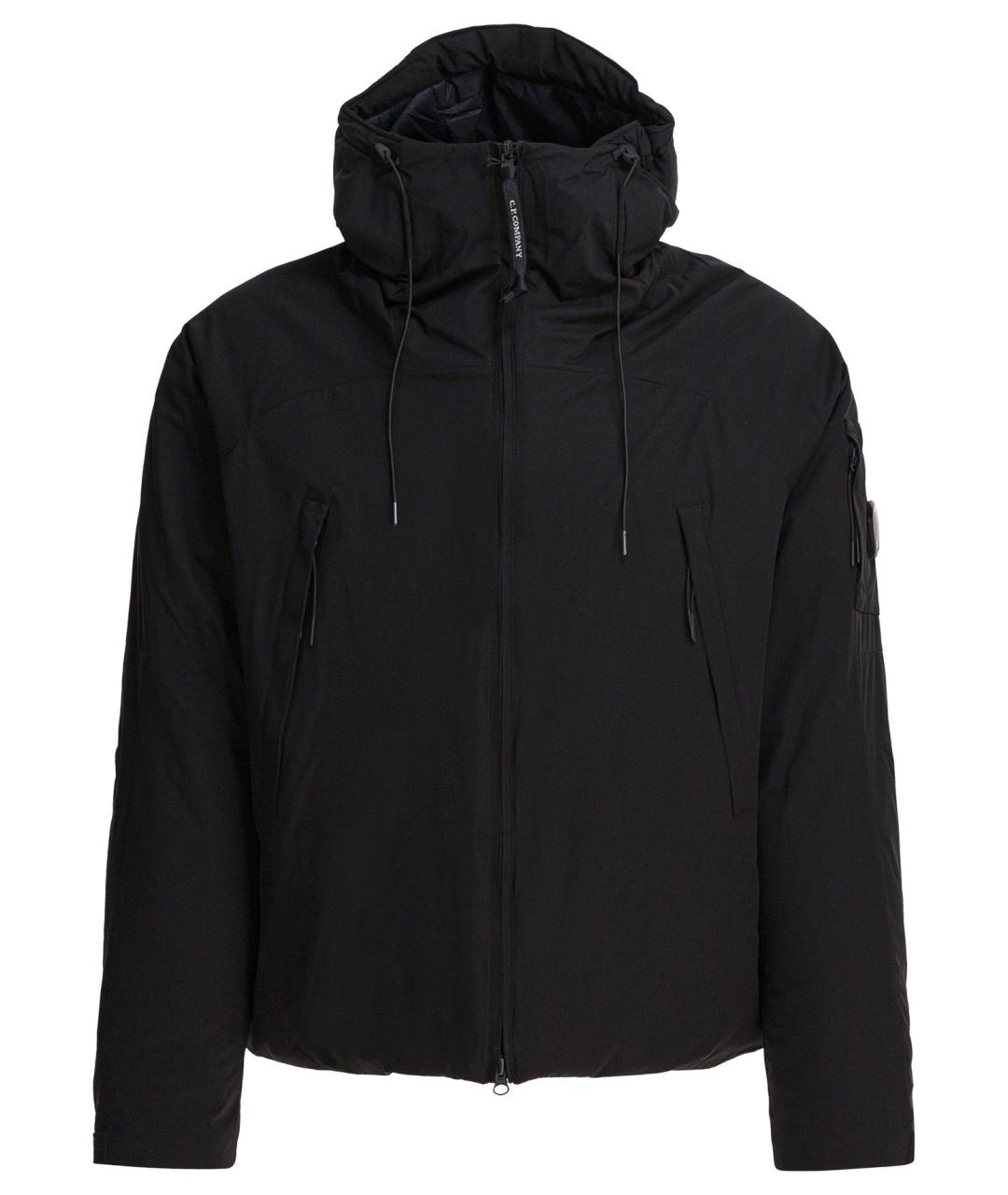 CP COMPANY Черная полиэстеровая куртка, фото 1