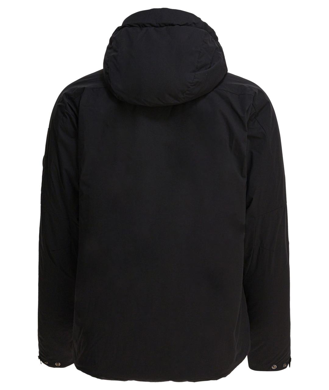 CP COMPANY Черная полиэстеровая куртка, фото 2