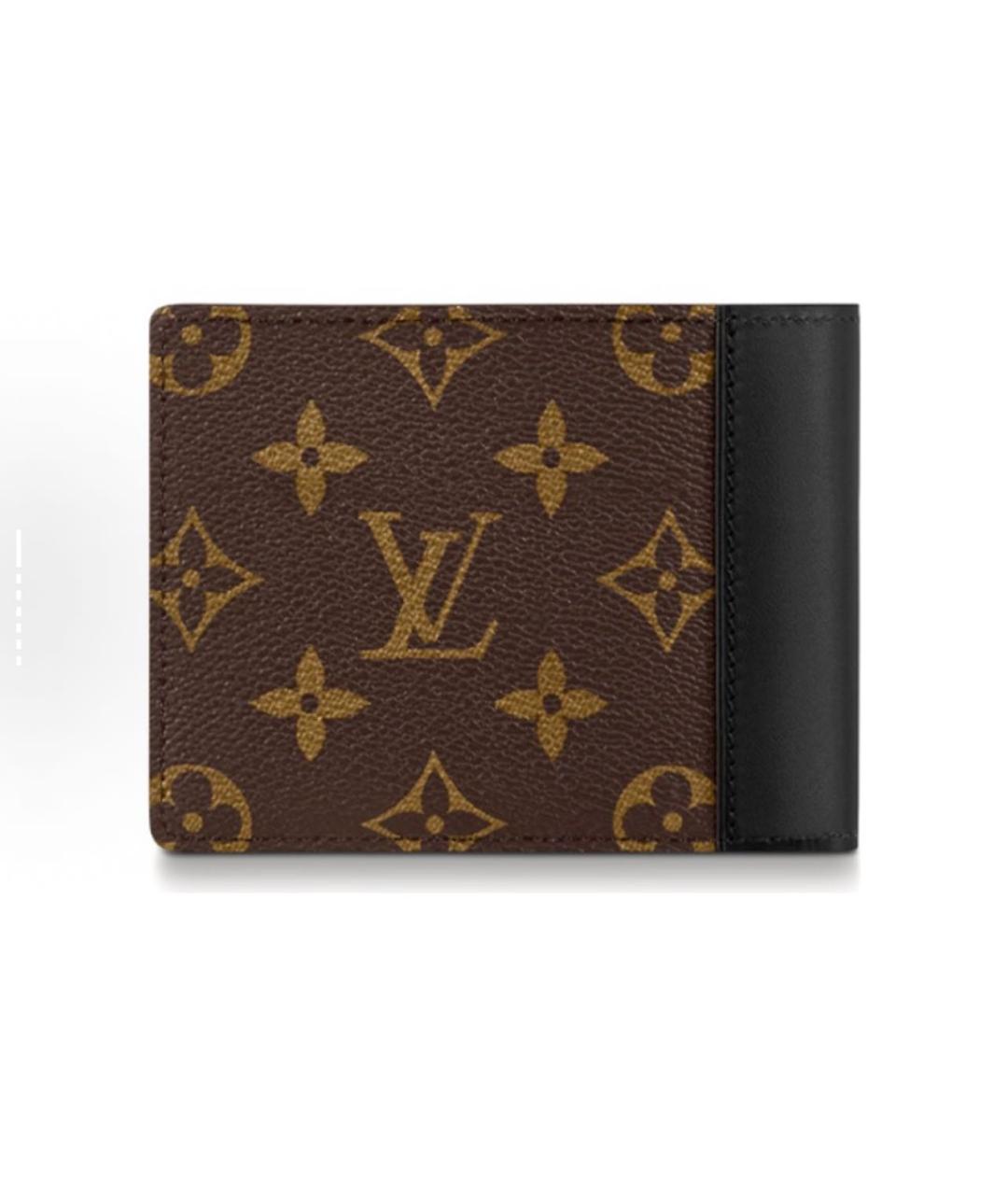 LOUIS VUITTON Коричневый кошелек, фото 3