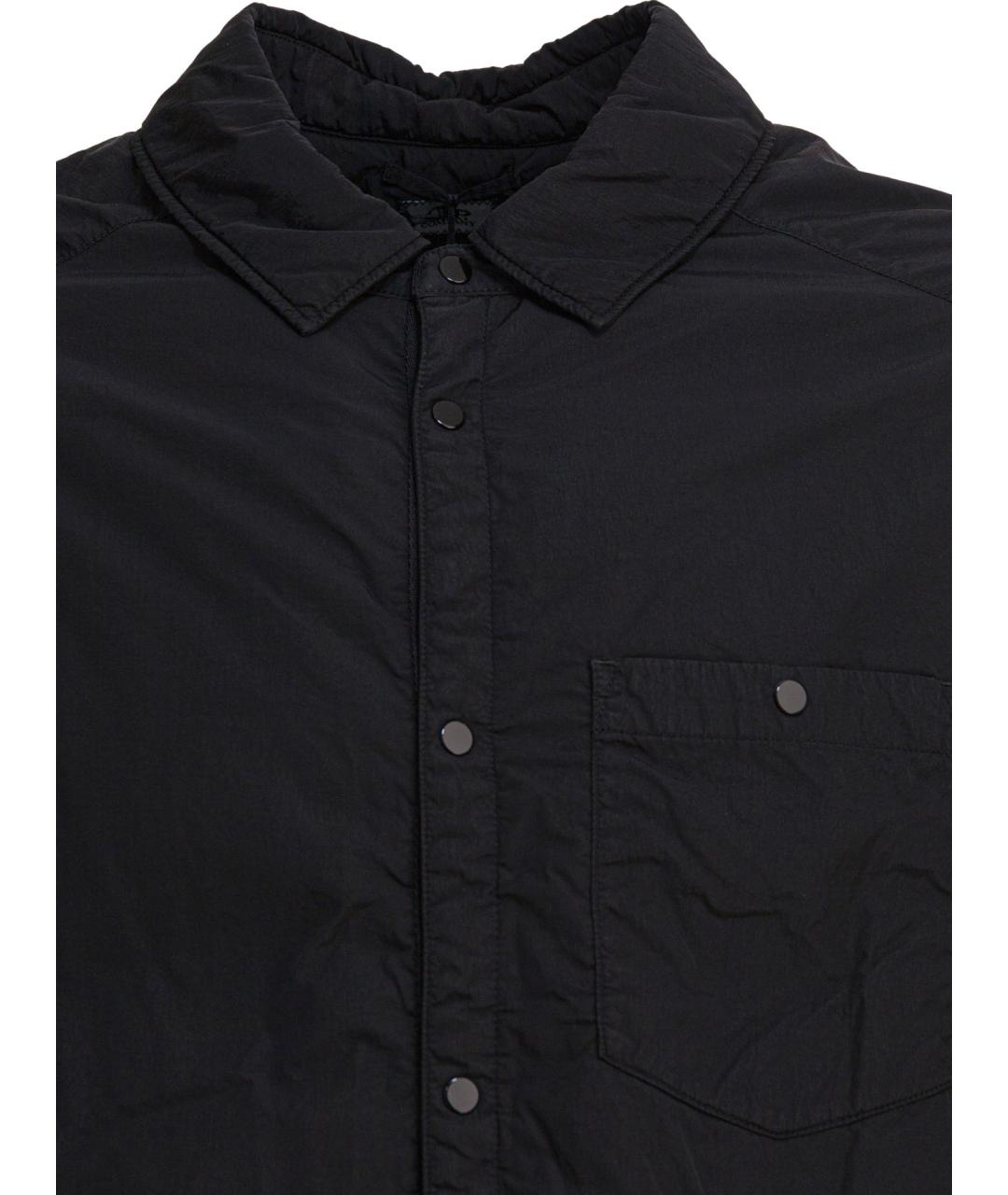 CP COMPANY Черная полиамидовая куртка, фото 3