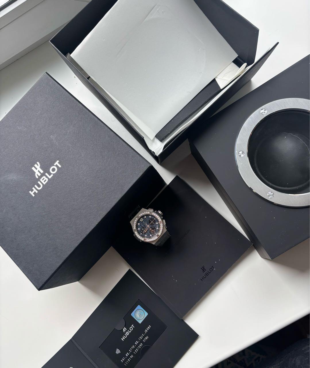 HUBLOT Синие часы, фото 4