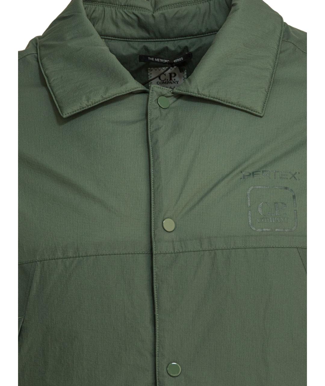 CP COMPANY Зеленая полиамидовая куртка, фото 3