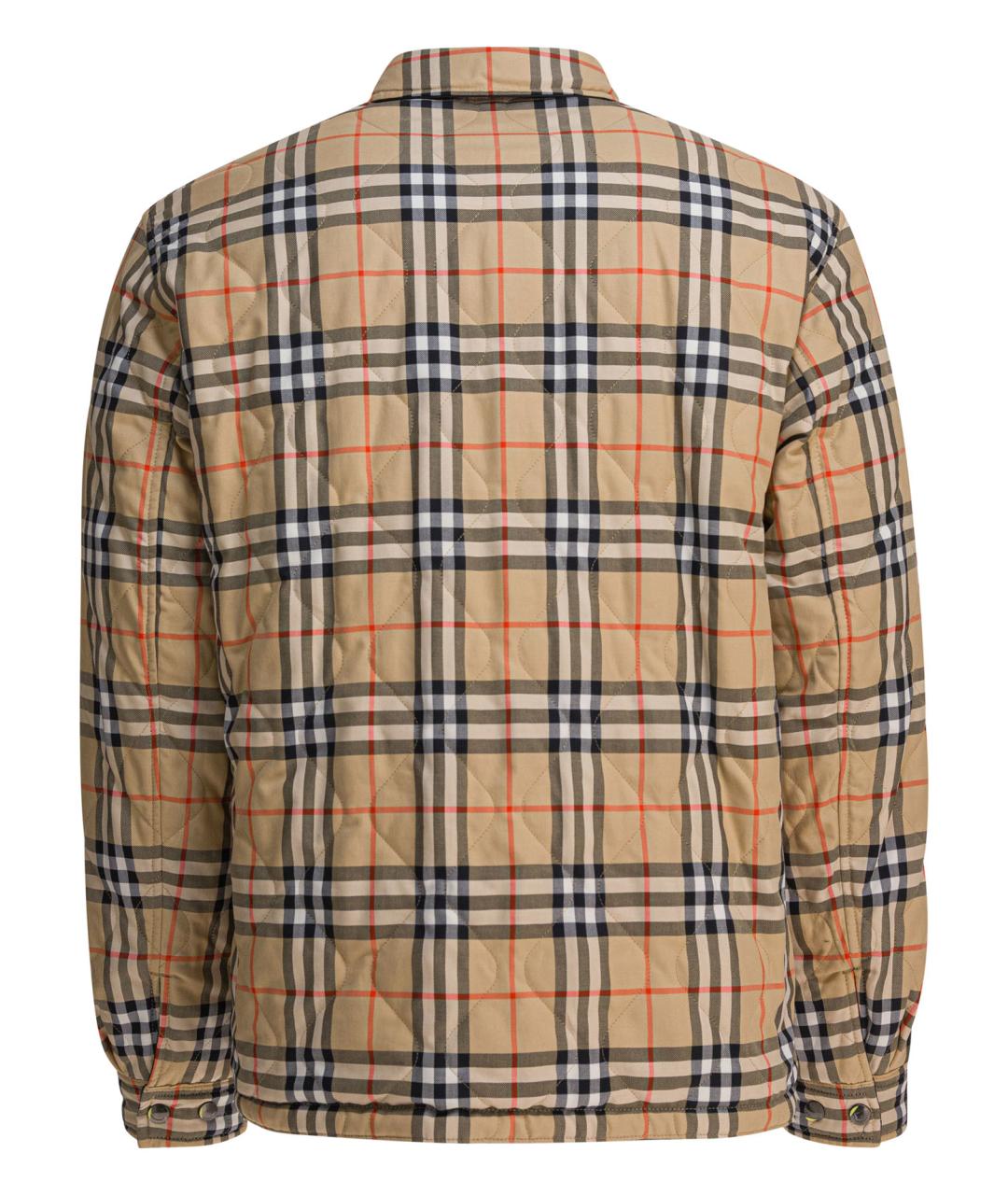 BURBERRY Черная полиамидовая куртка, фото 4