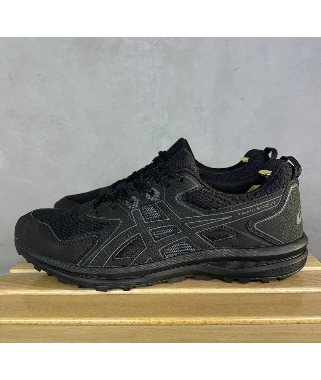 ASICS Черные низкие кроссовки / кеды, фото 2
