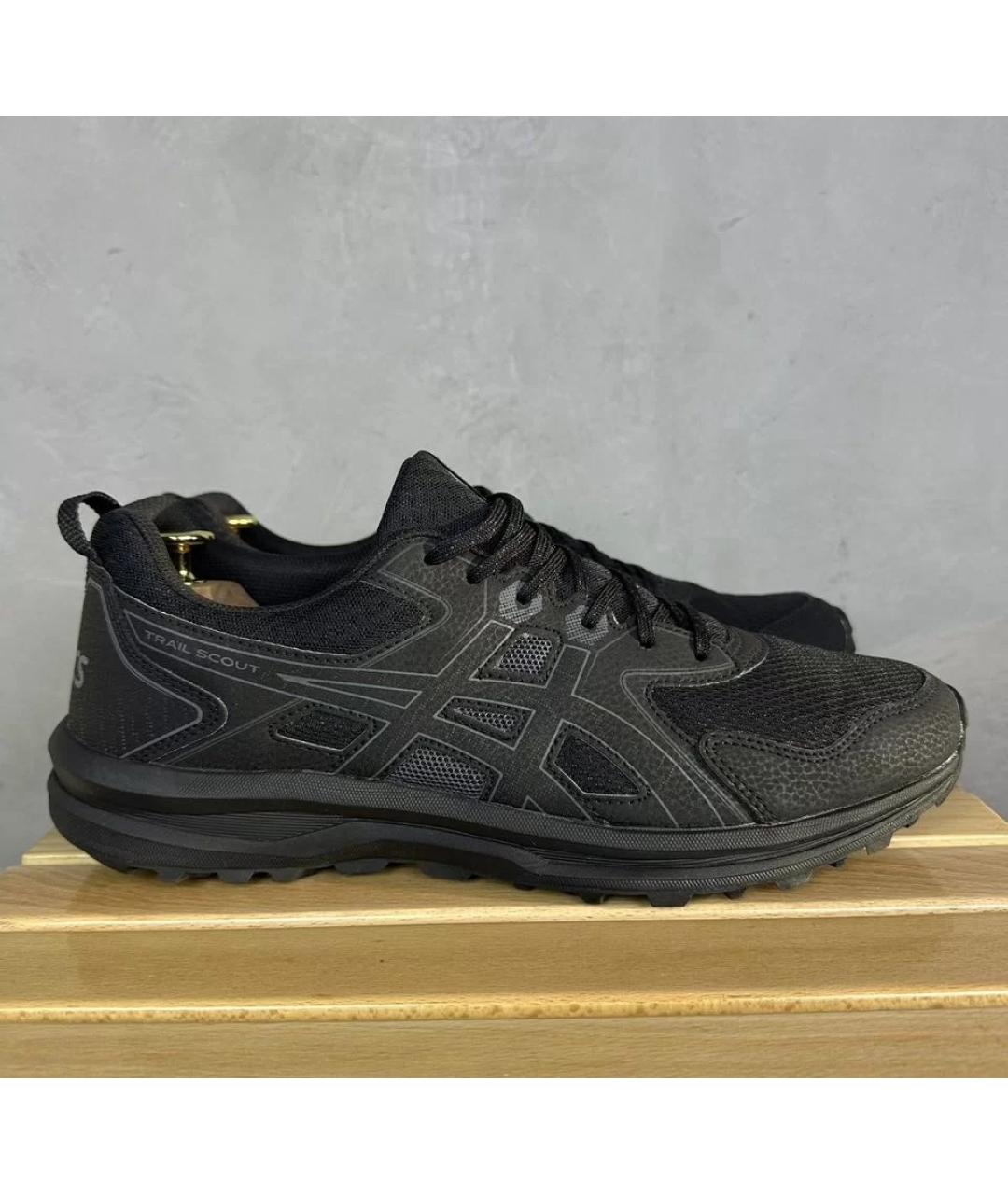 ASICS Черные низкие кроссовки / кеды, фото 4