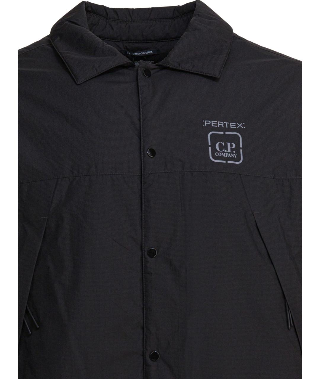 CP COMPANY Черная полиамидовая куртка, фото 3