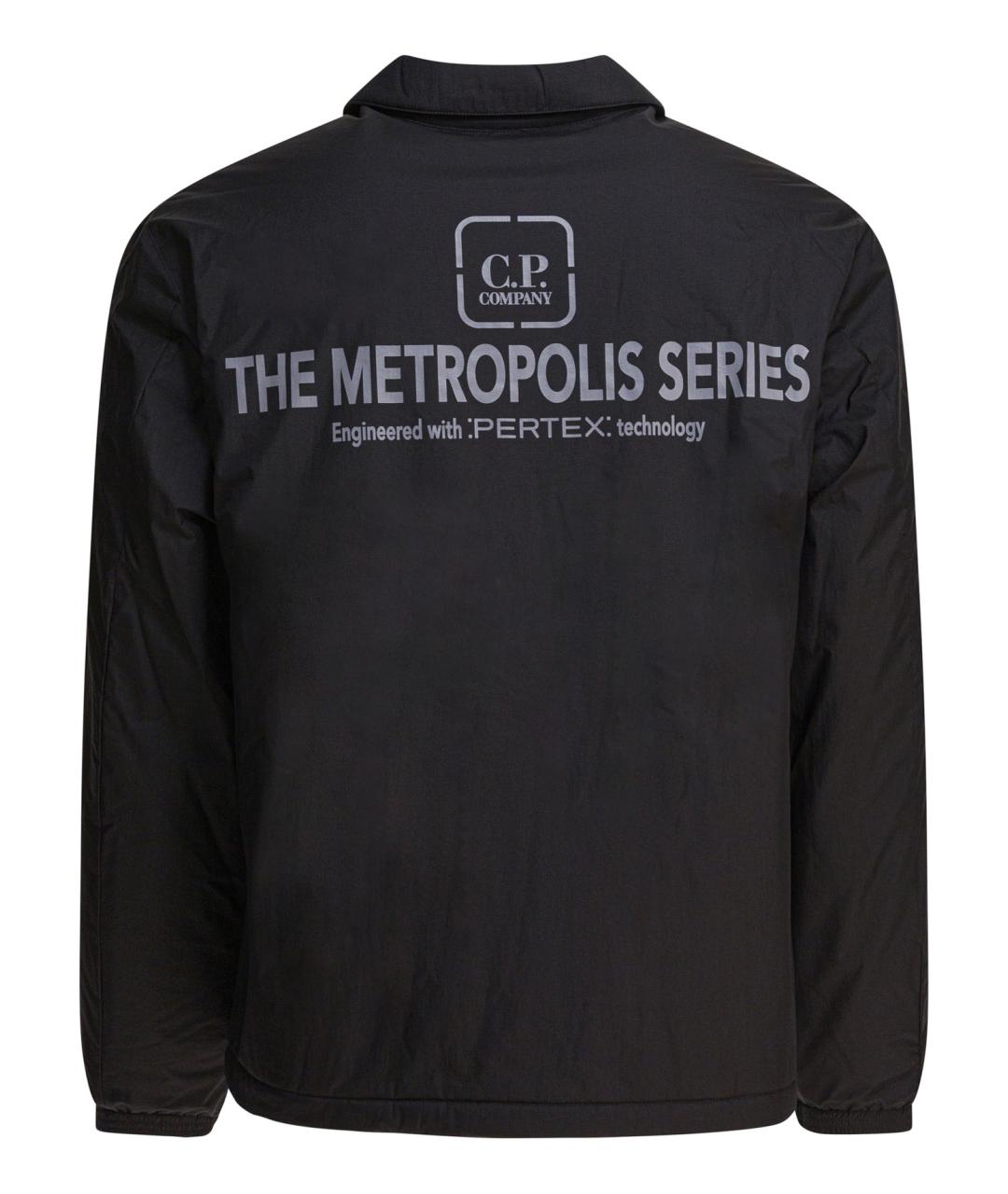 CP COMPANY Черная полиамидовая куртка, фото 2