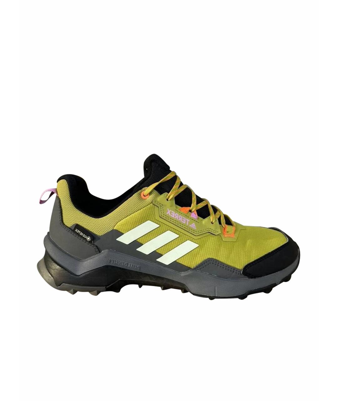 ADIDAS Желтые низкие кроссовки / кеды, фото 1