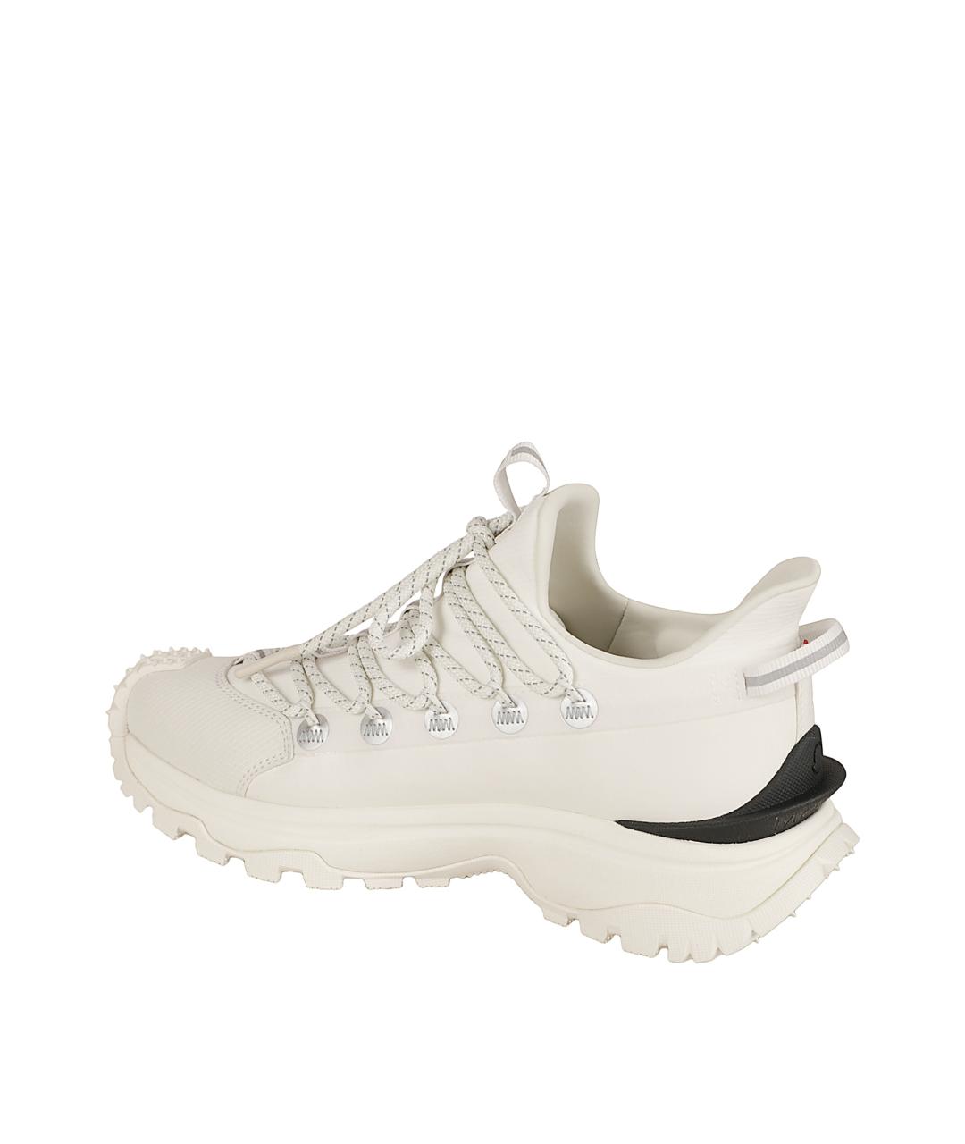MONCLER Белые синтетические кроссовки, фото 3