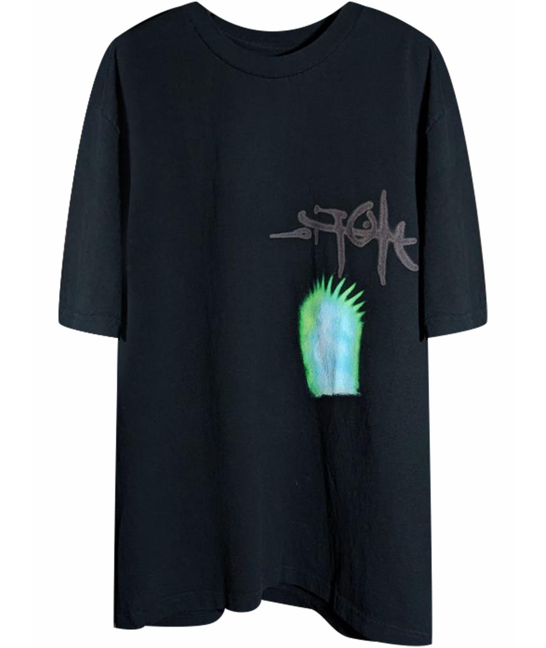 CACTUS JACK BY TRAVIS SCOTT Черная хлопковая футболка, фото 1