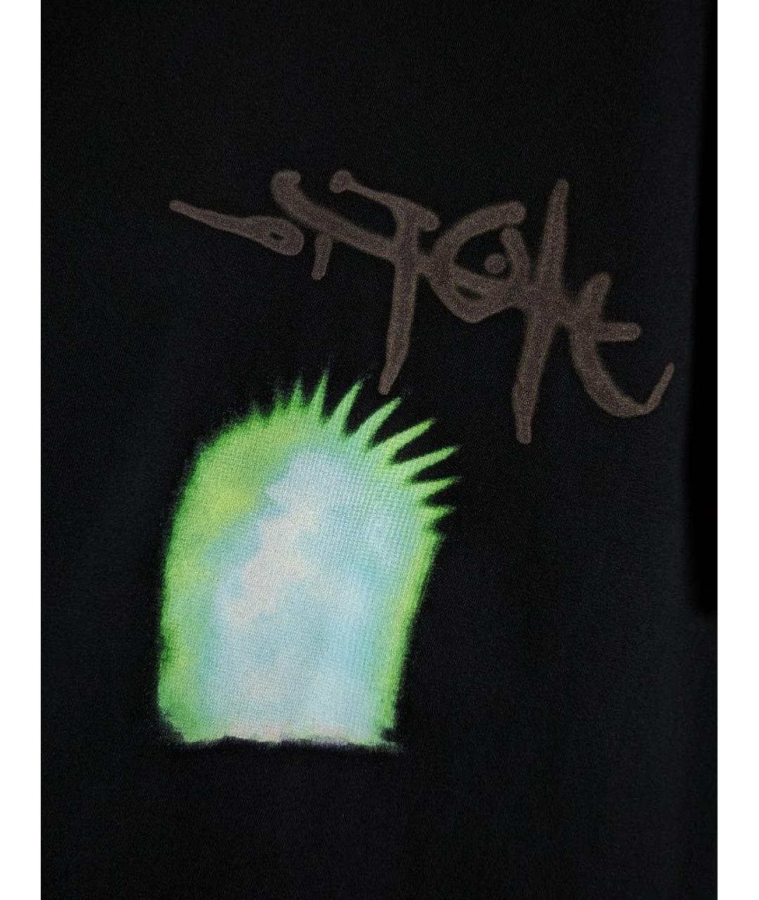 CACTUS JACK BY TRAVIS SCOTT Черная хлопковая футболка, фото 2