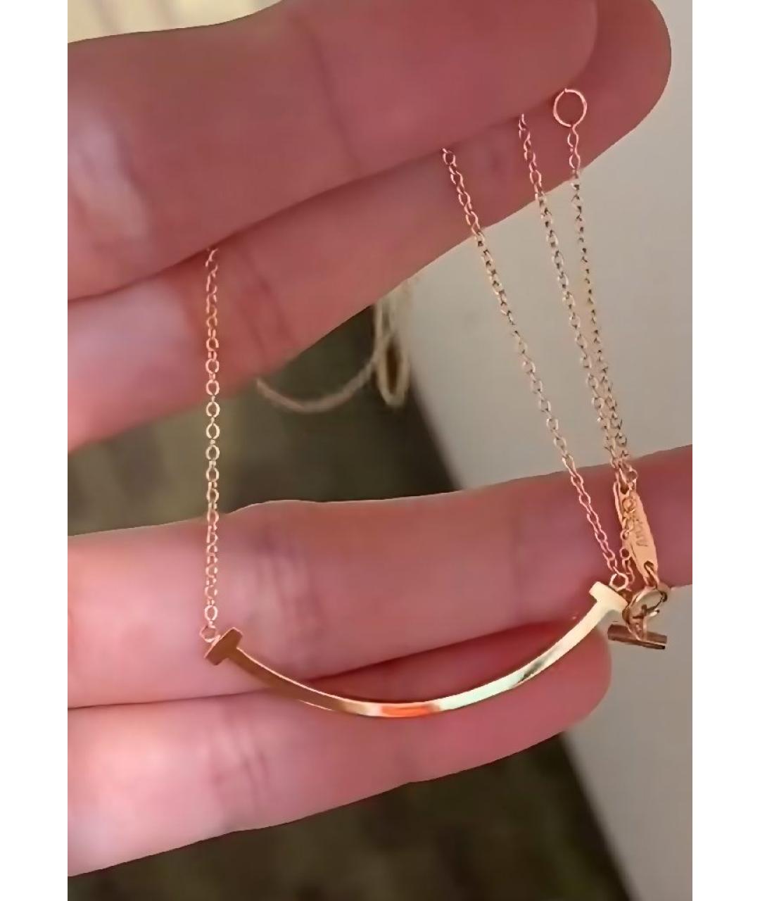 TIFFANY&CO Золотое колье из розового золота, фото 4