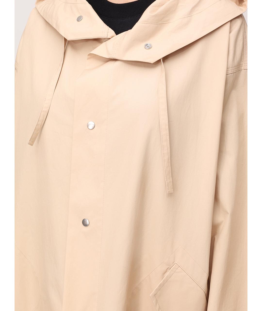 JIL SANDER Бежевый тренч/плащ, фото 6