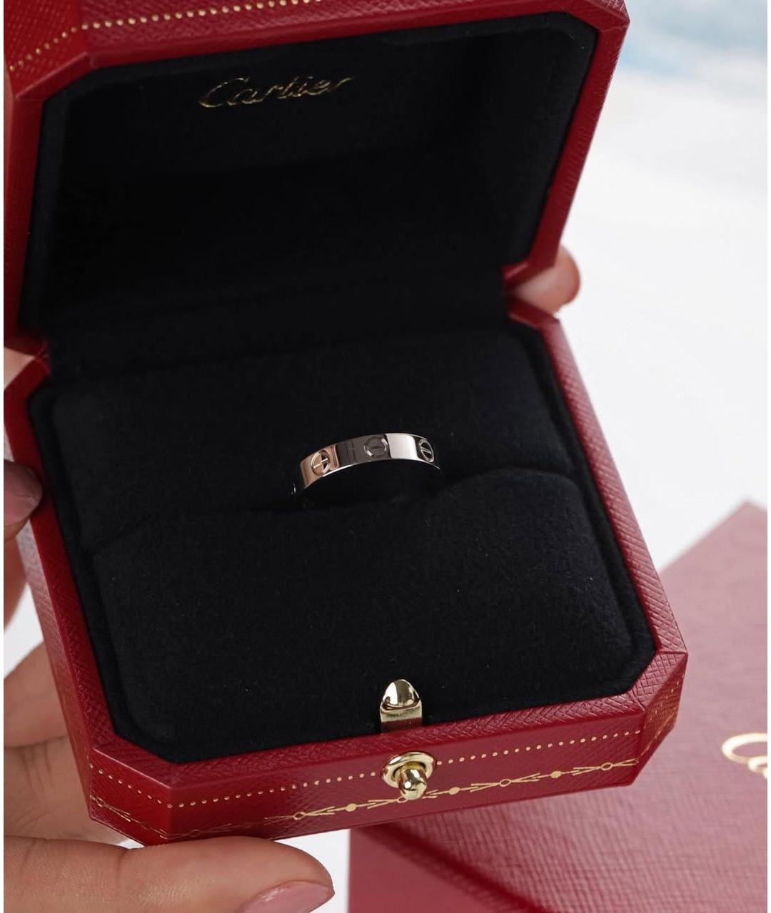 CARTIER Серебряное кольцо из белого золота, фото 3