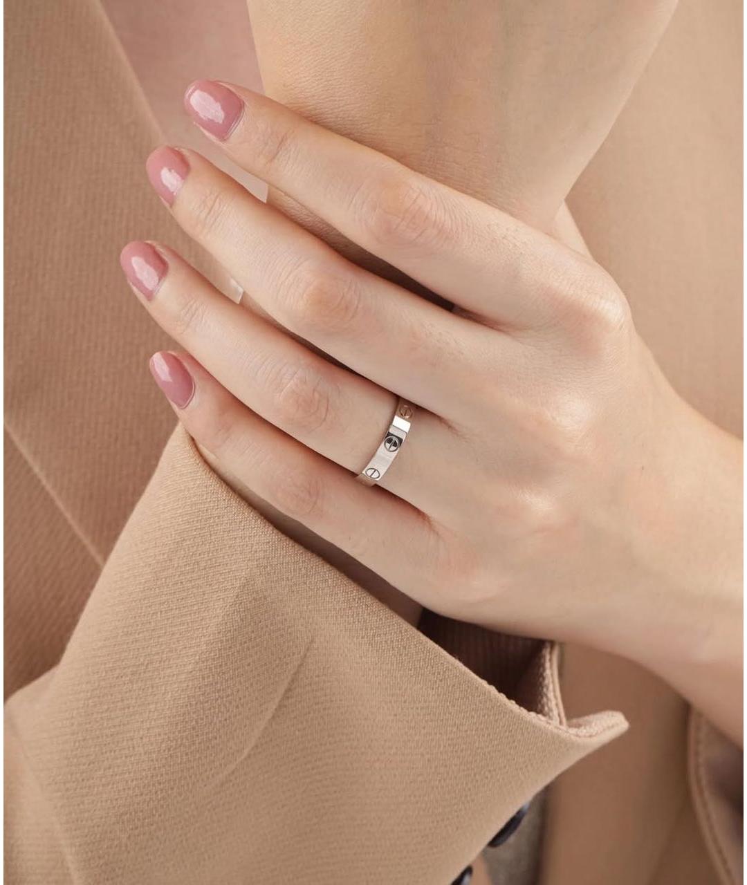 CARTIER Серебряное кольцо из белого золота, фото 5