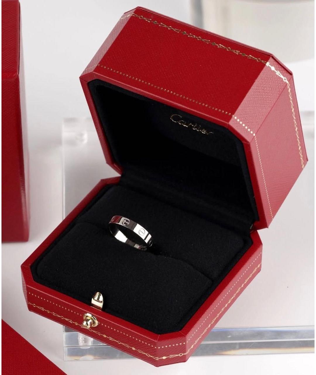 CARTIER Серебряное кольцо из белого золота, фото 2