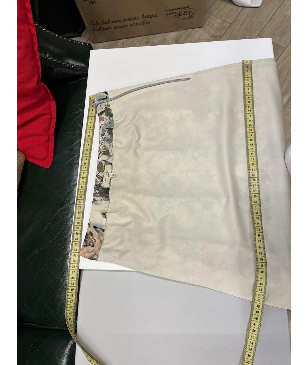 ETRO Мульти полиэстеровая юбка мини, фото 6