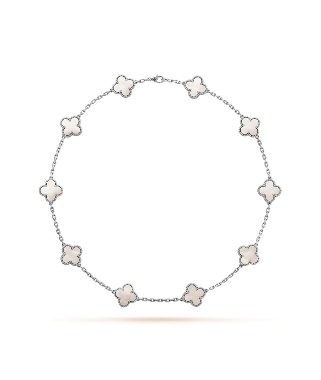 VAN CLEEF & ARPELS Белое колье из белого золота, фото 2