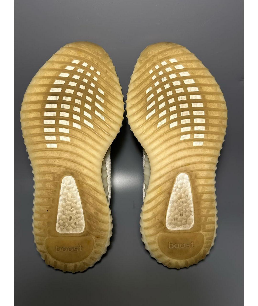 ADIDAS YEEZY Белые низкие кроссовки / кеды, фото 7