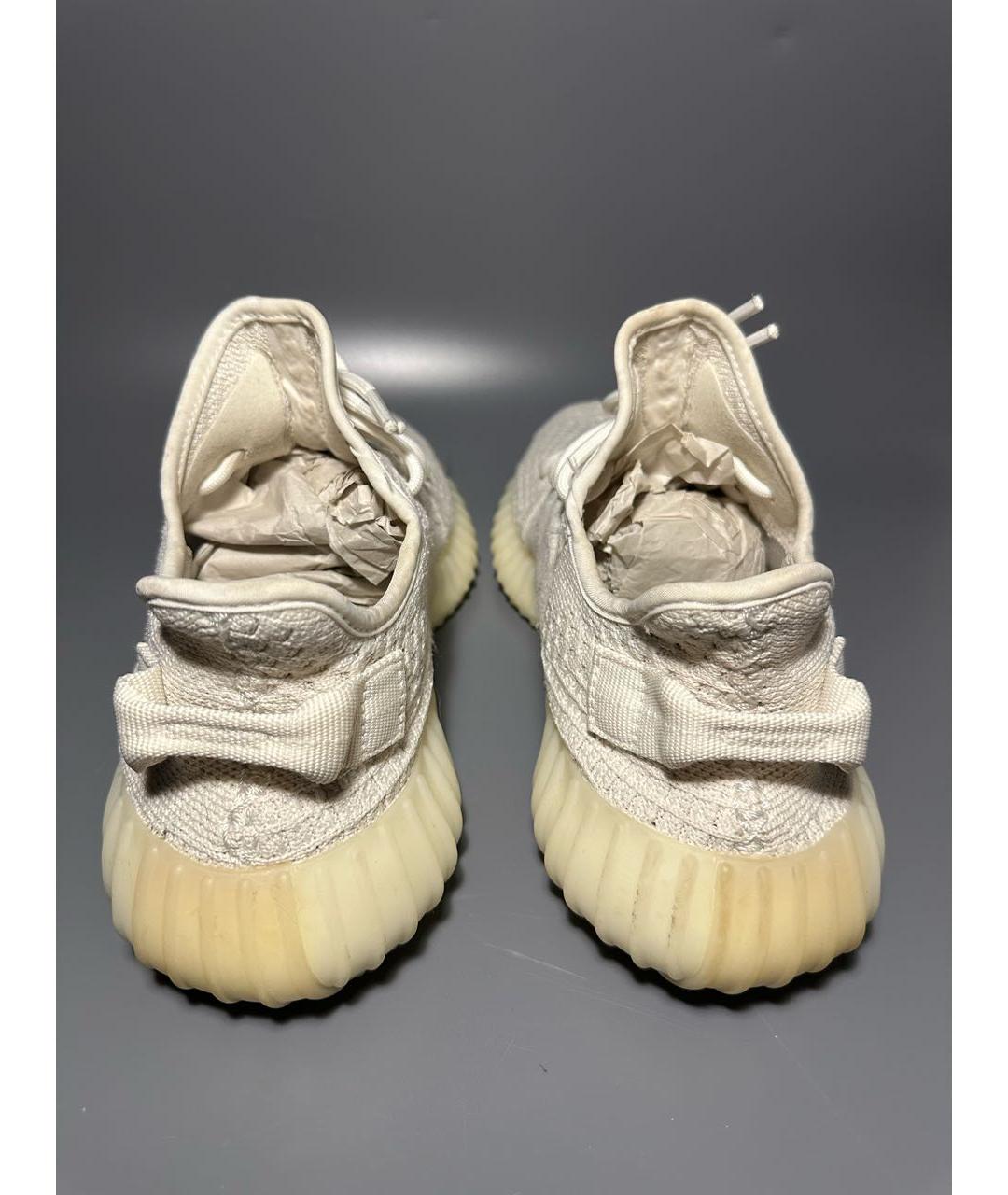 ADIDAS YEEZY Белые низкие кроссовки / кеды, фото 4