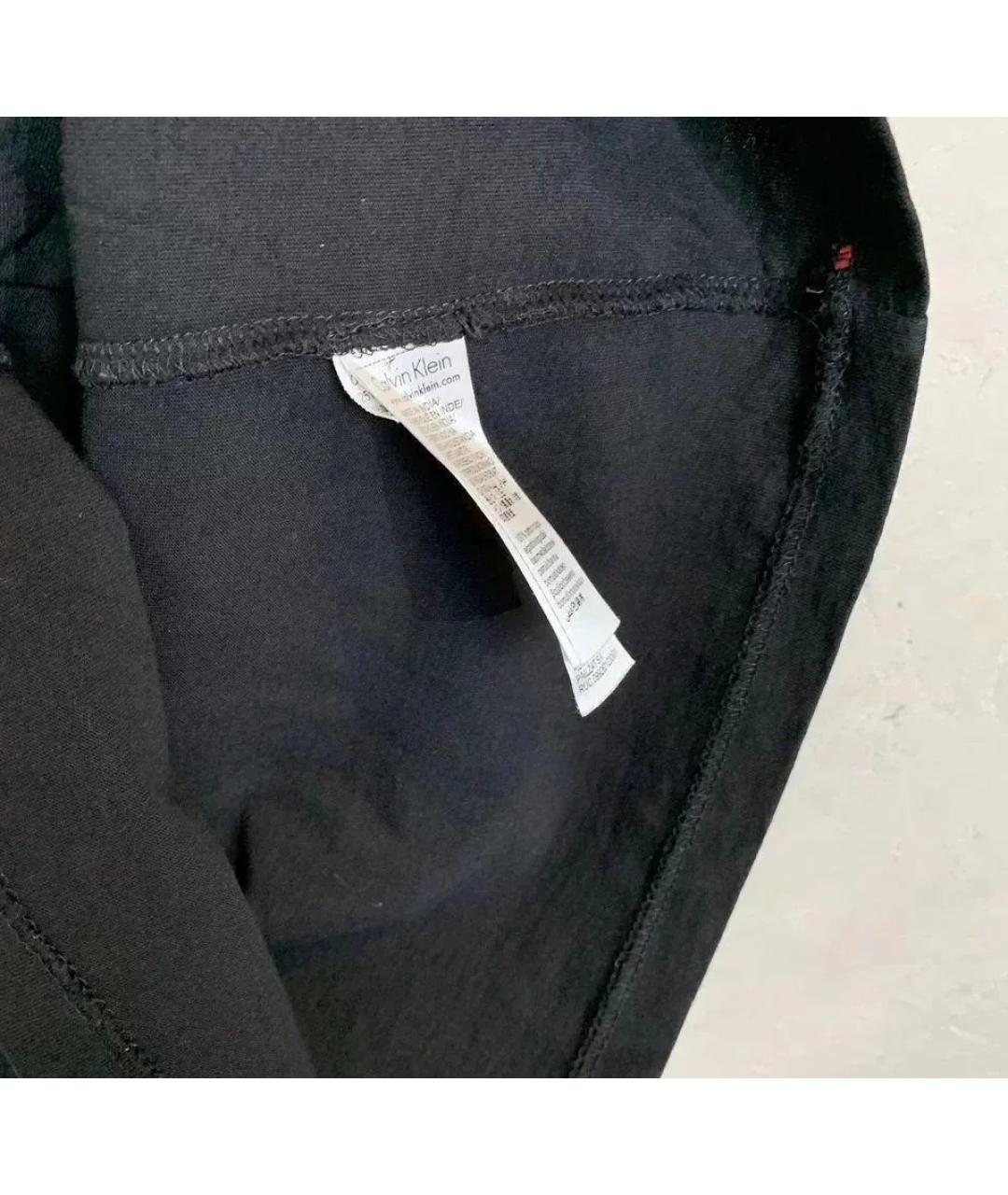 CALVIN KLEIN Черная футболка, фото 5