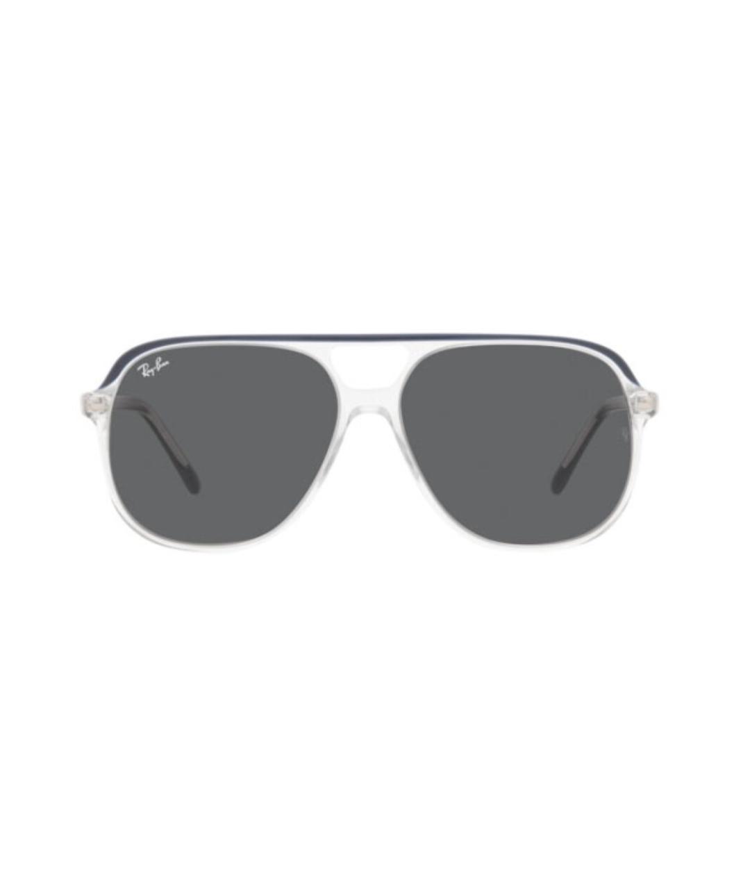 RAY BAN Голубые пластиковые солнцезащитные очки, фото 2