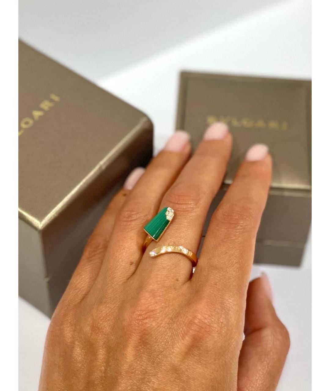 BVLGARI Золотое кольцо из желтого золота, фото 5