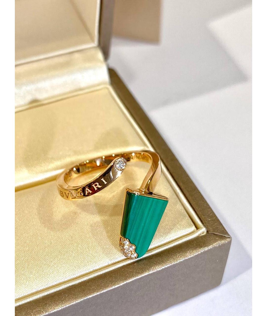 BVLGARI Золотое кольцо из желтого золота, фото 9