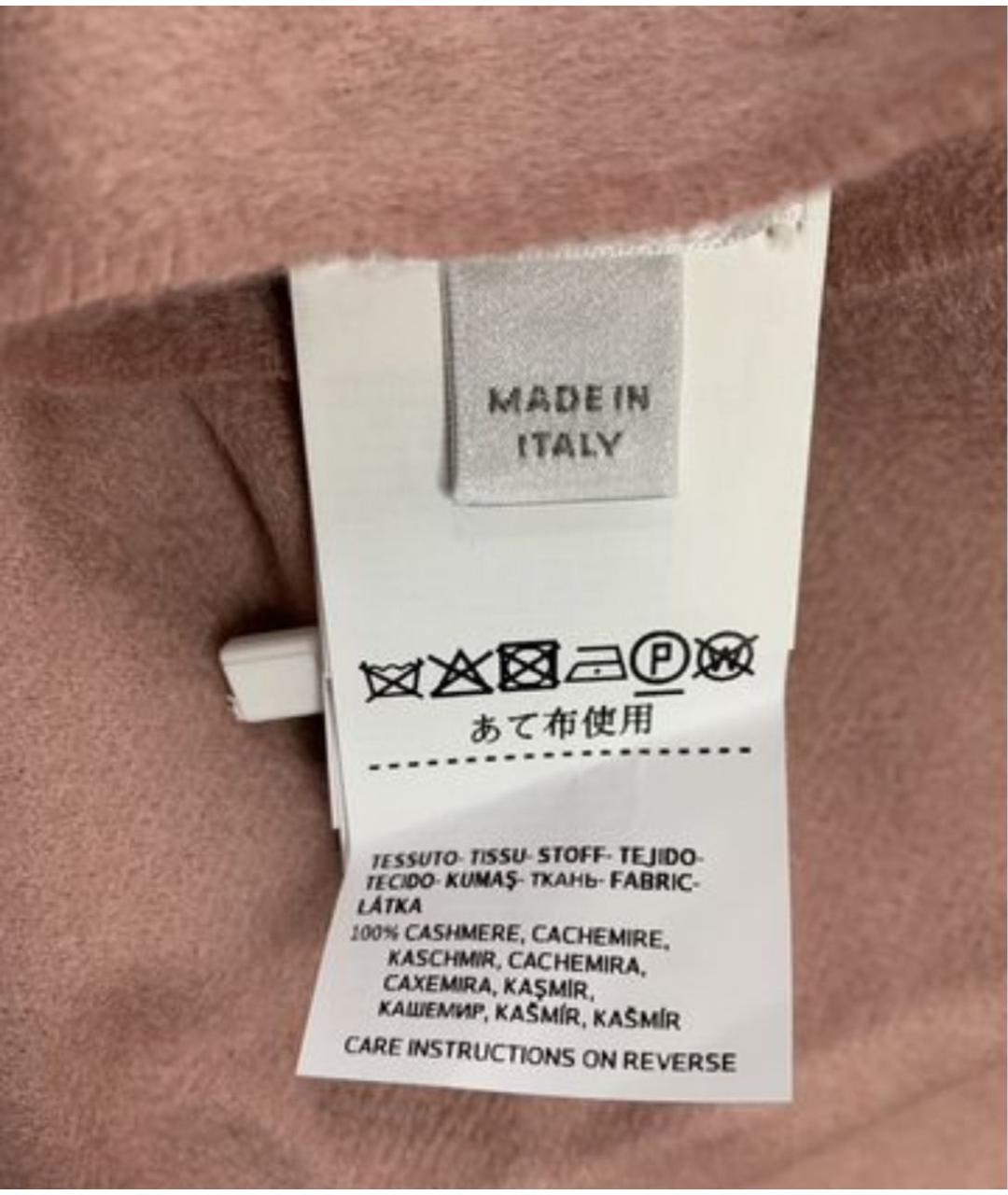 MAX MARA Бежевый кашемировый шарф, фото 3