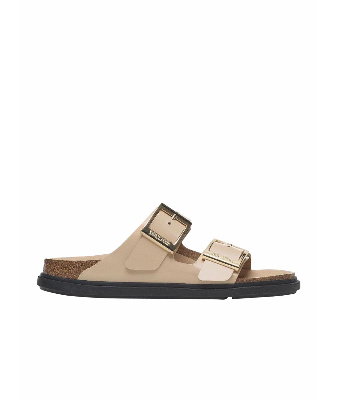 BIRKENSTOCK Бежевые сандалии, фото 1