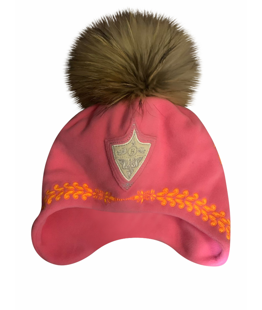 BOGNER Розовая синтетическая шапка, фото 1