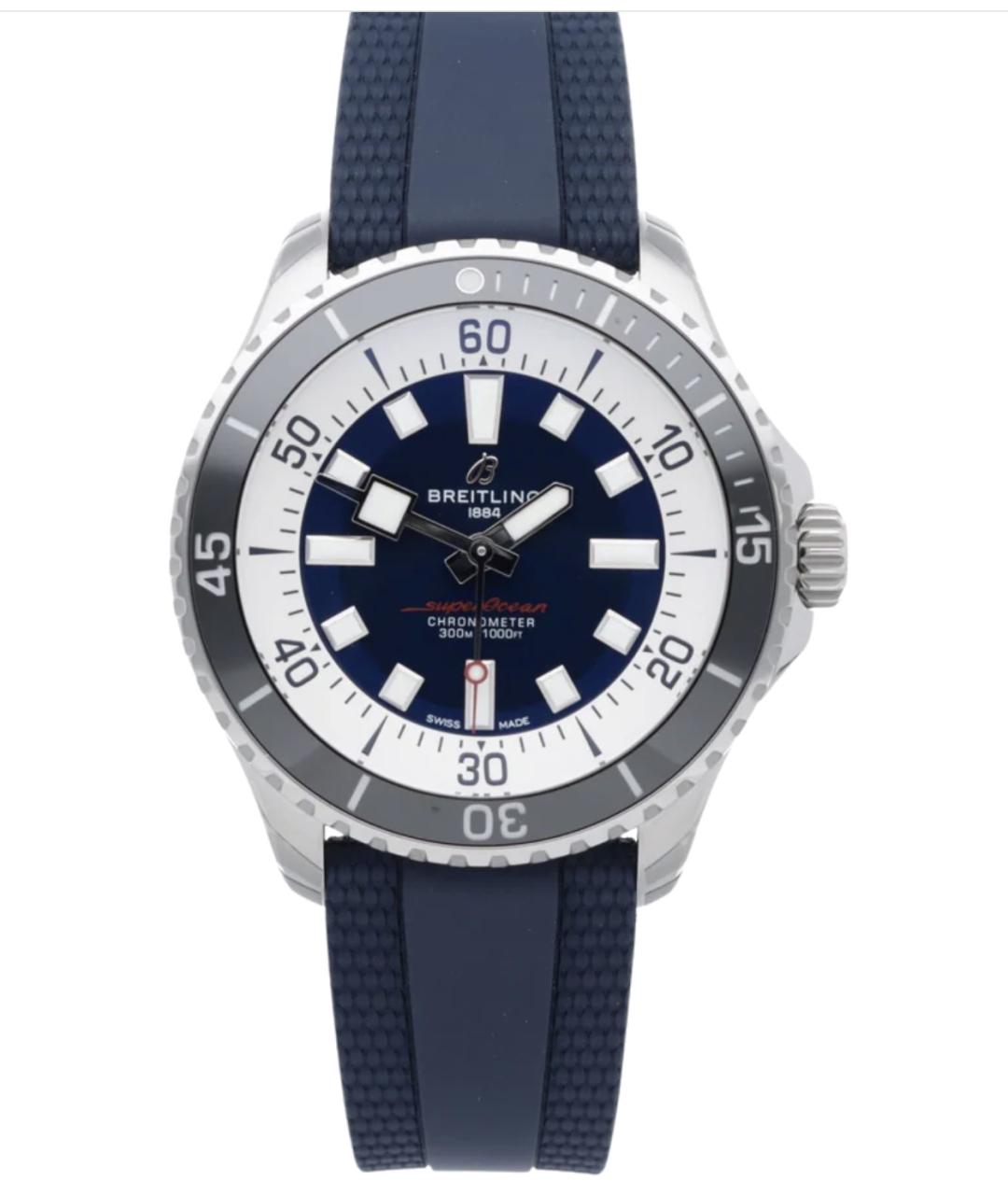 BREITLING Синие часы, фото 1