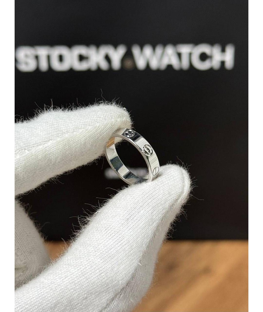 CARTIER Белое кольцо из белого золота, фото 2