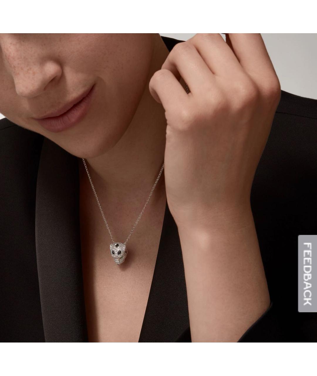 CARTIER Подвеска из белого золота, фото 2