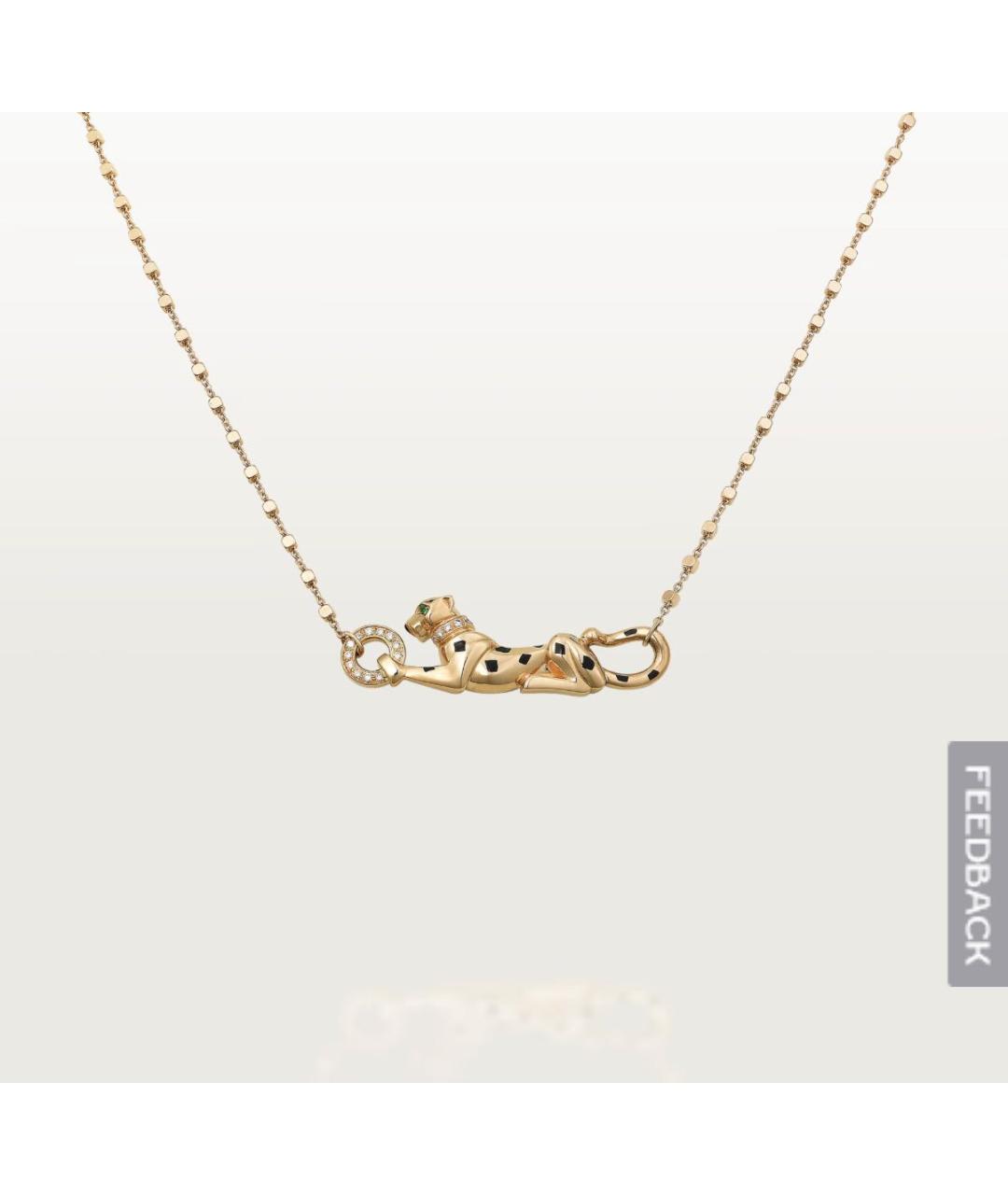 CARTIER Золотая подвеска из желтого золота, фото 3