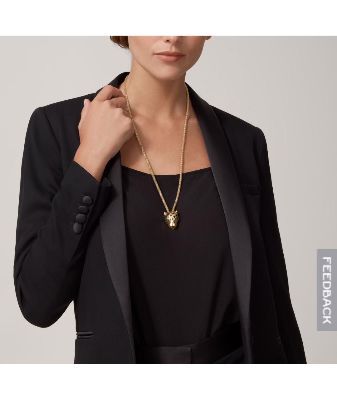 CARTIER Золотая подвеска из желтого золота, фото 3