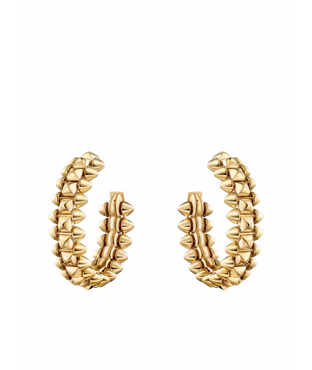 CARTIER Золотые серьги из желтого золота, фото 1
