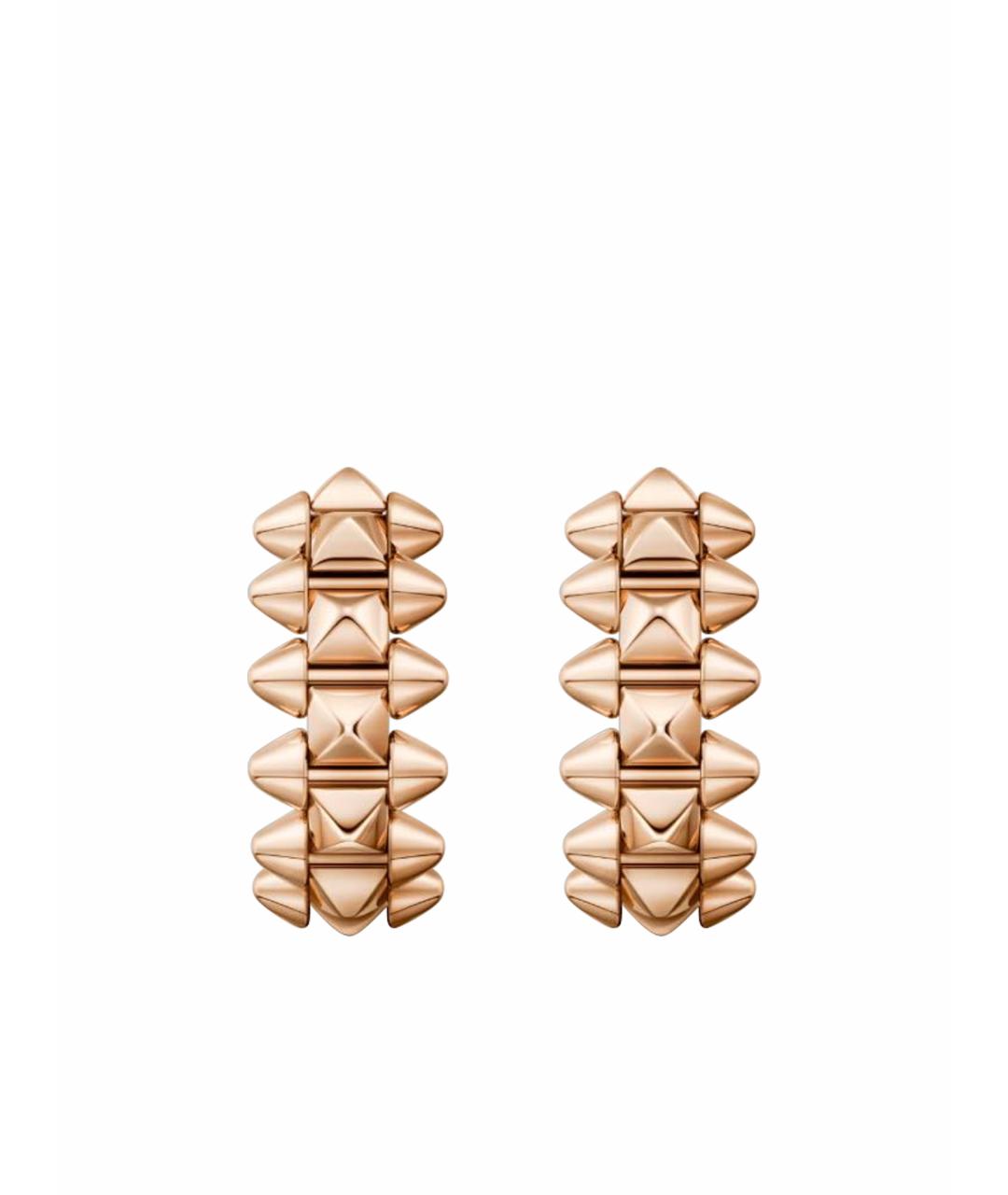 CARTIER Золотые серьги из розового золота, фото 1