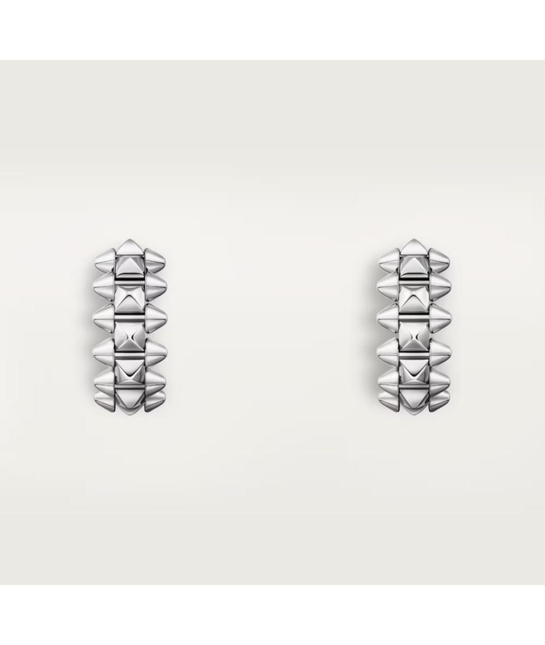 CARTIER Серьги из белого золота, фото 3