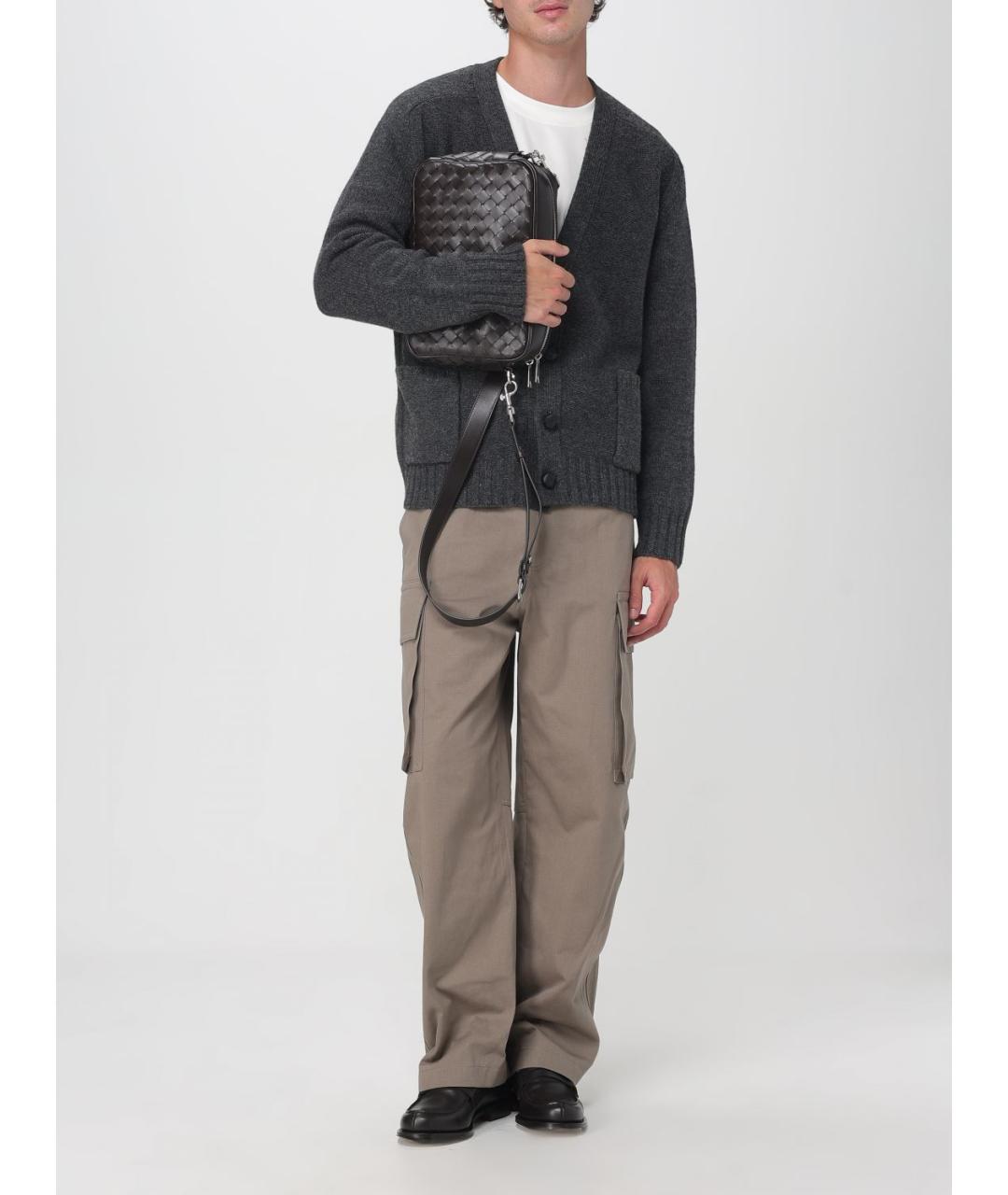 BOTTEGA VENETA Белая хлопковая футболка, фото 3
