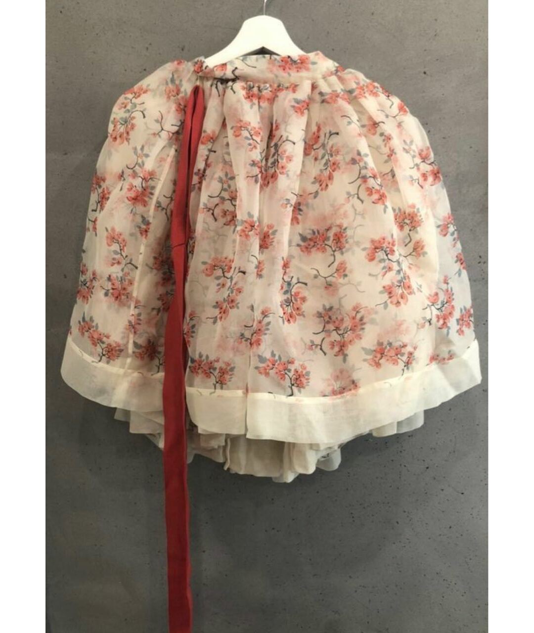 RED VALENTINO Шелковая юбка миди, фото 4