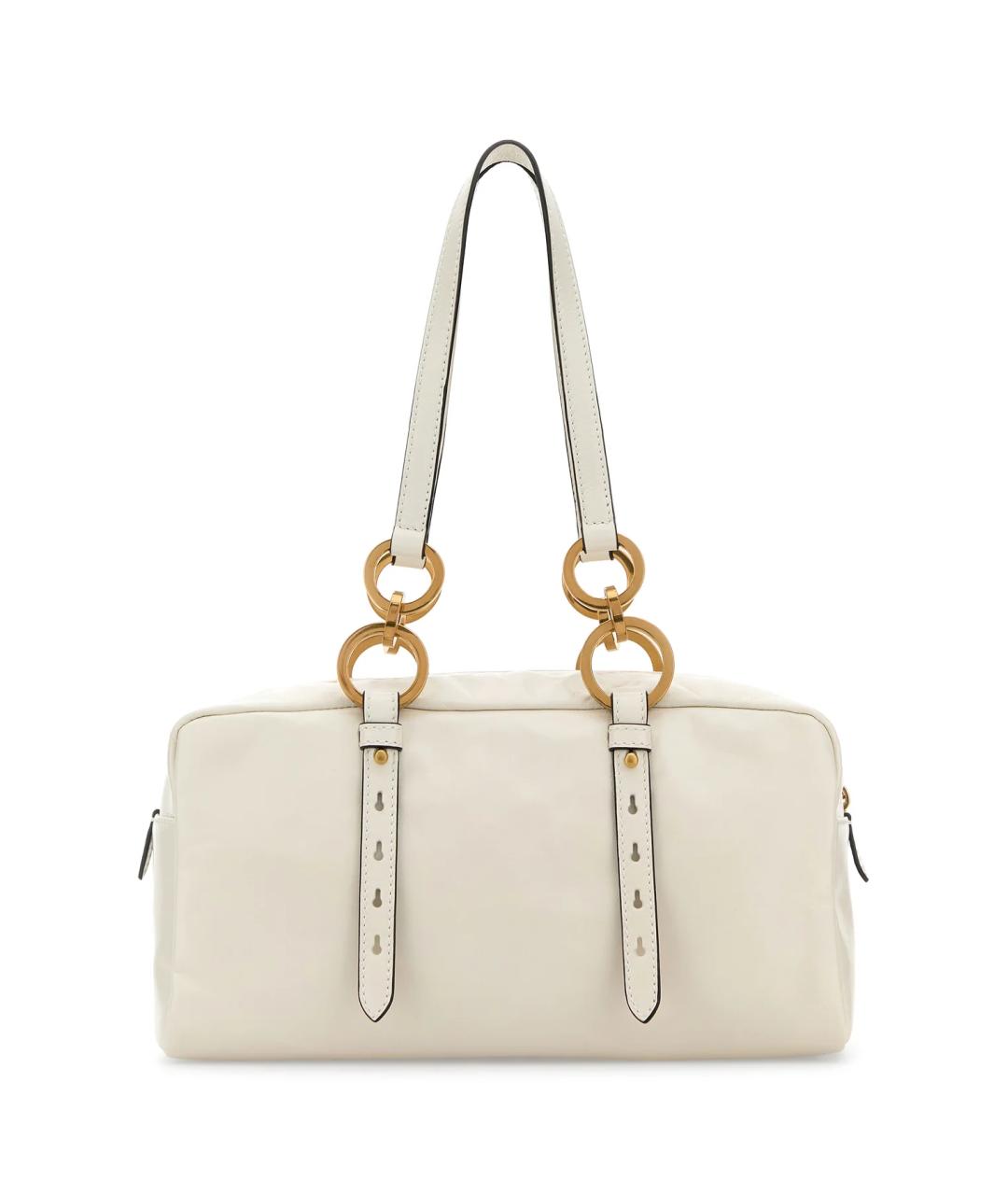 PRADA Бежевая кожаная сумка тоут, фото 3