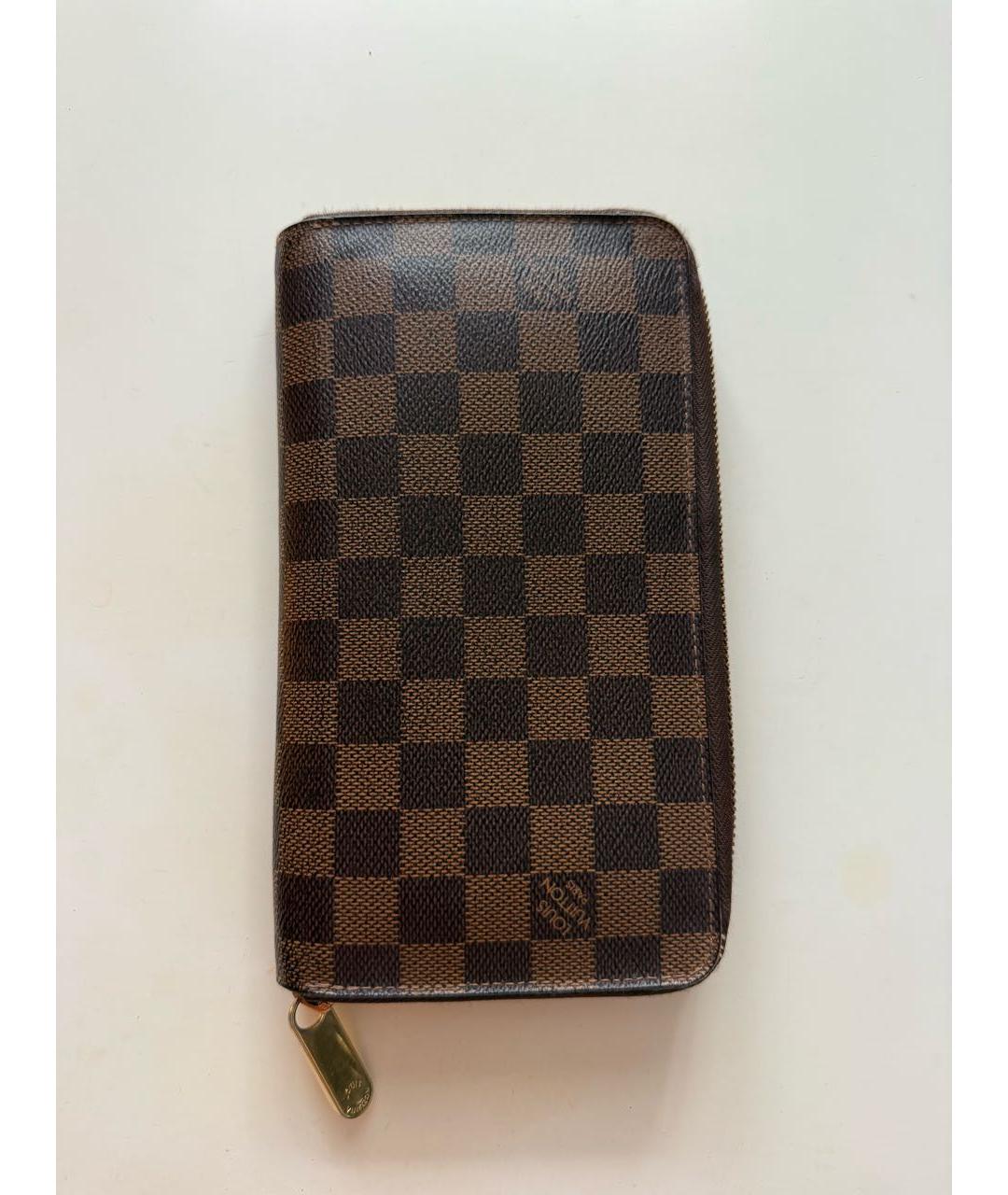 LOUIS VUITTON Коричневый кошелек, фото 2
