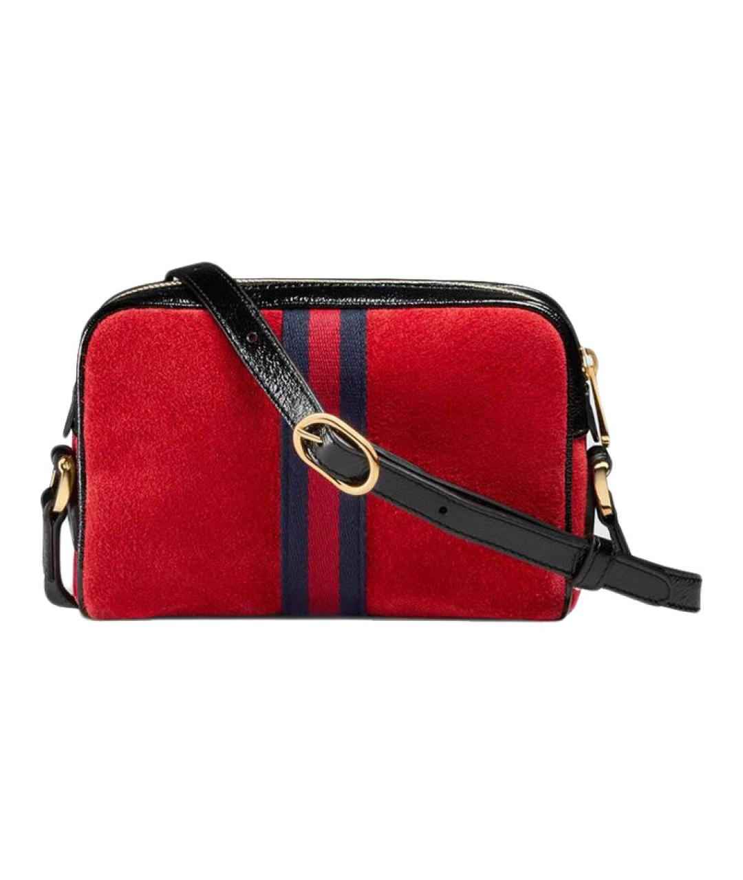 GUCCI Красная сумка через плечо, фото 4