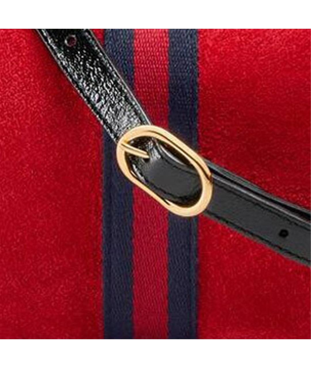 GUCCI Красная сумка через плечо, фото 5