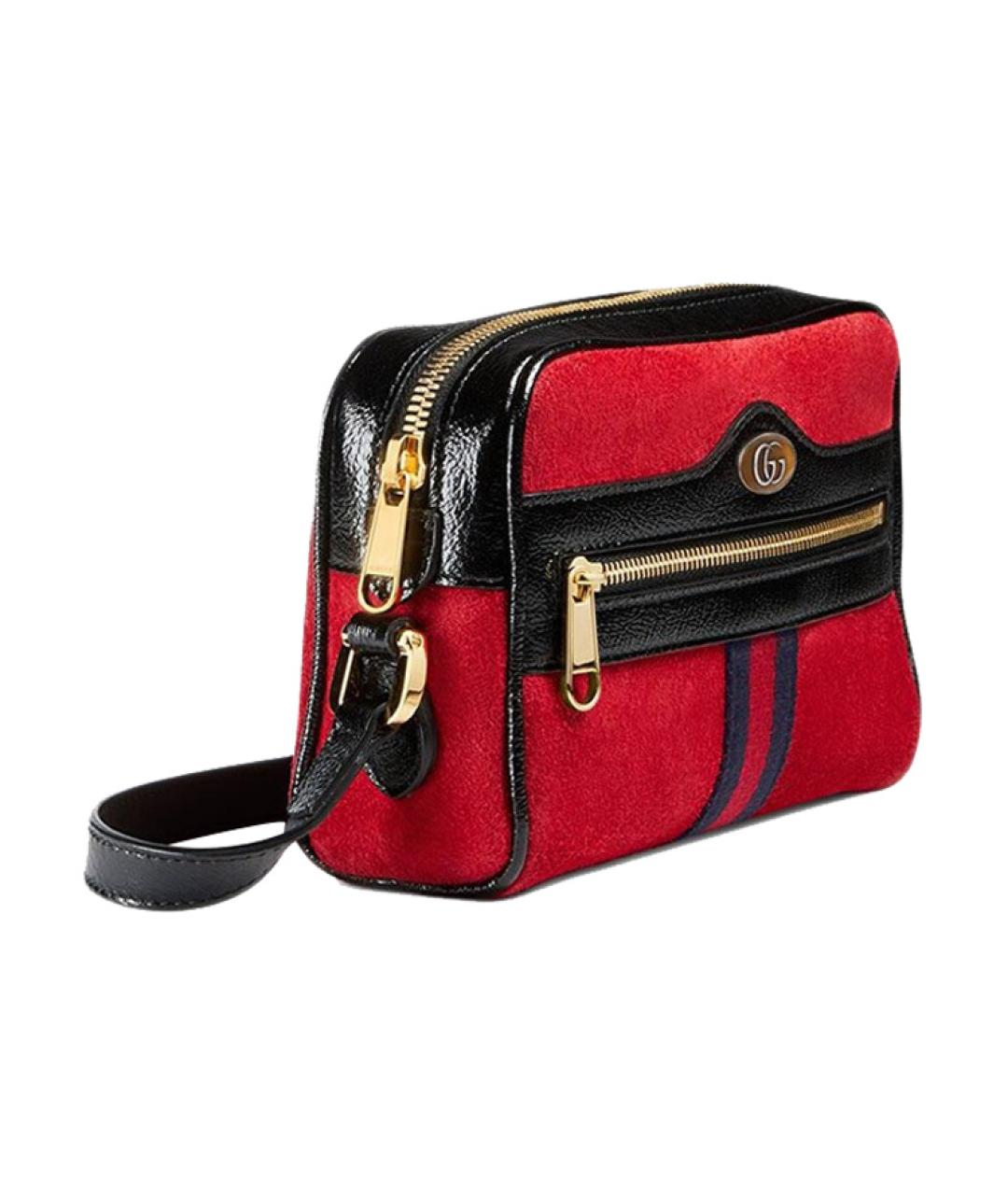 GUCCI Красная сумка через плечо, фото 3