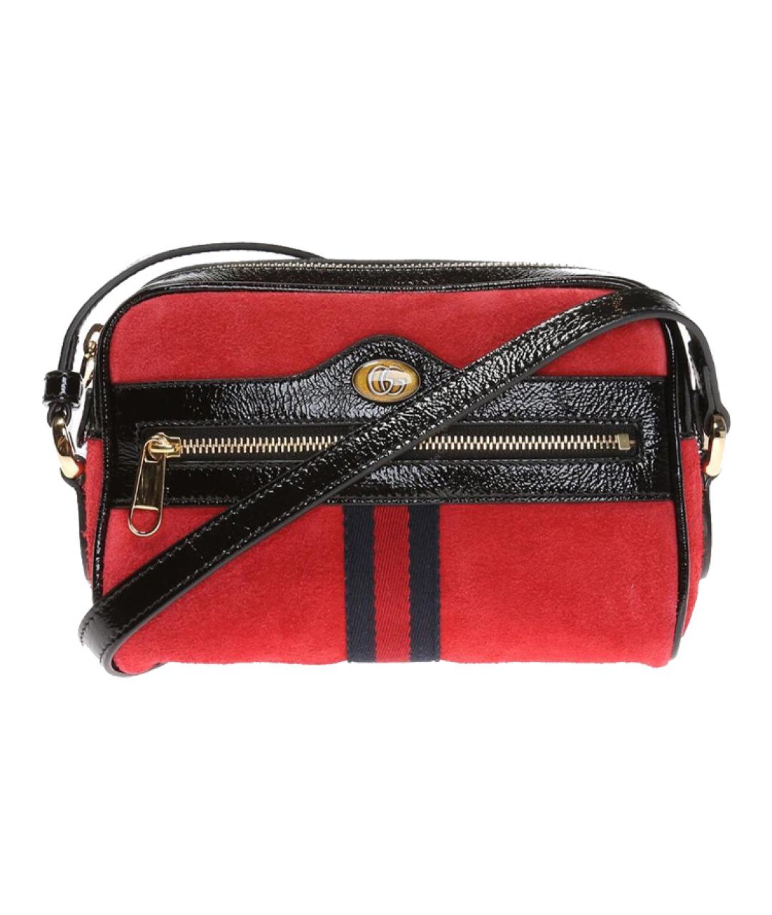 GUCCI Красная сумка через плечо, фото 1