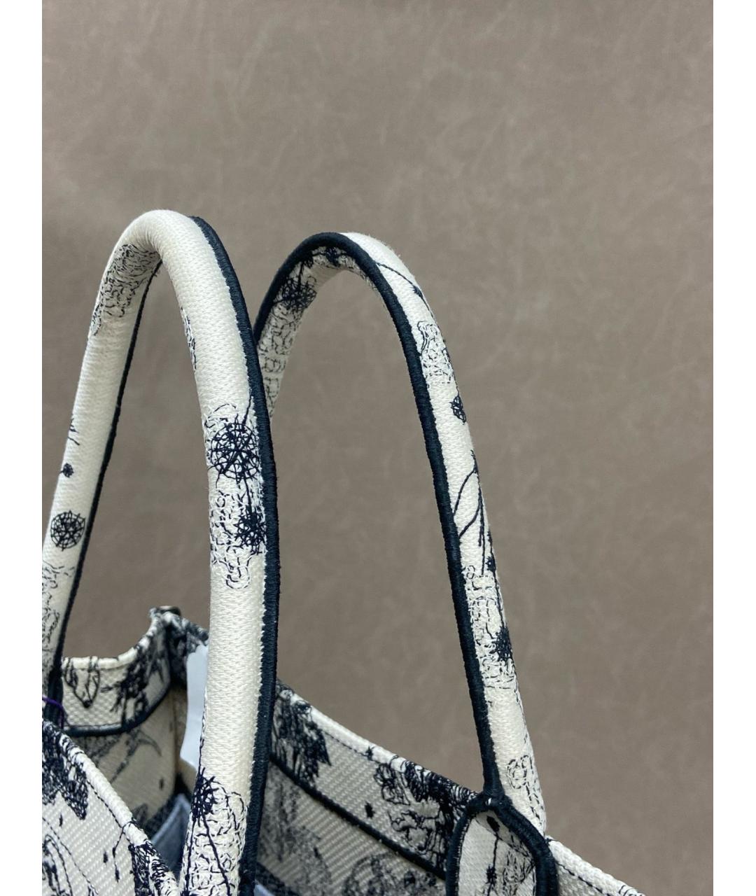 CHRISTIAN DIOR Тканевая сумка тоут, фото 7
