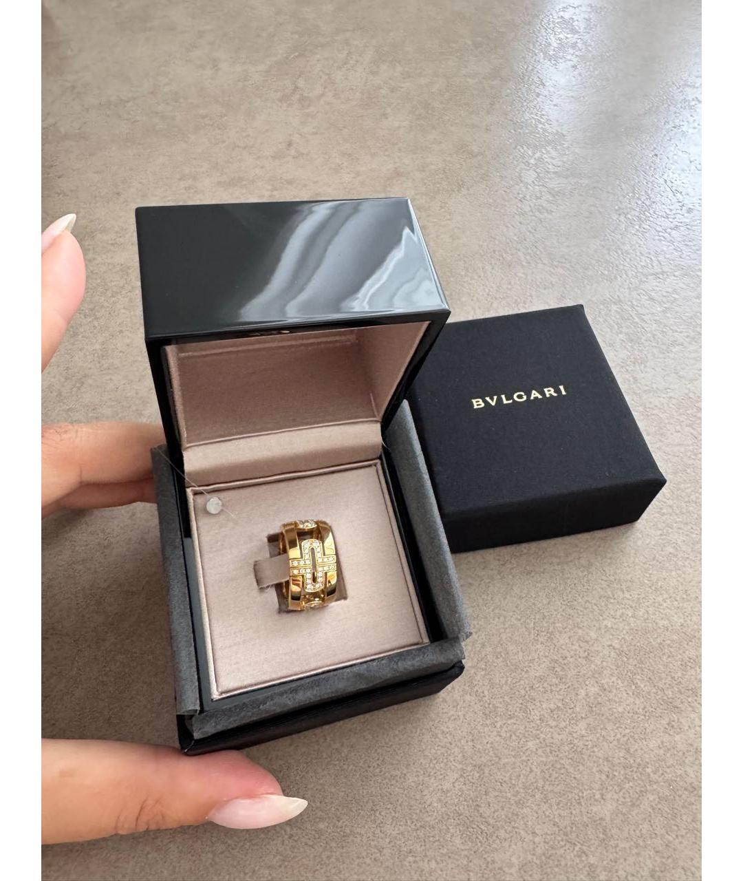 BVLGARI Золотое кольцо из желтого золота, фото 2